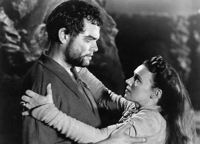 Framed Print : MACBETH, Orson Welles, Jeanette Nolan, 1948