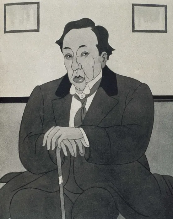 Framed Print : MACHADO, Antonio (1875-1939). Caricature carried out to commemorate the election of Machado to hold a job at the Spanish Royal Academy. Engraving Framed Print : MACHADO, Antonio (1875-1939). Caricature carried out to commemorate the election of Machado to hold a job at the Spanish Royal Academy. Engraving