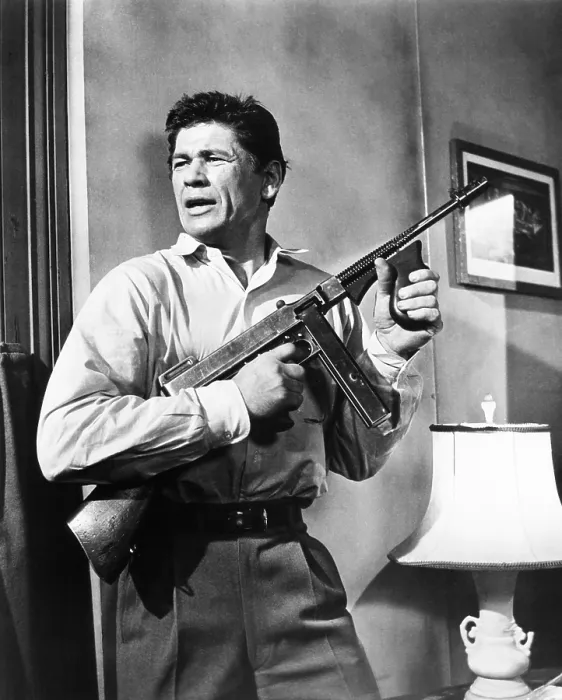 Framed Print : MACHINE-GUN KELLY, Charles Bronson, 1958