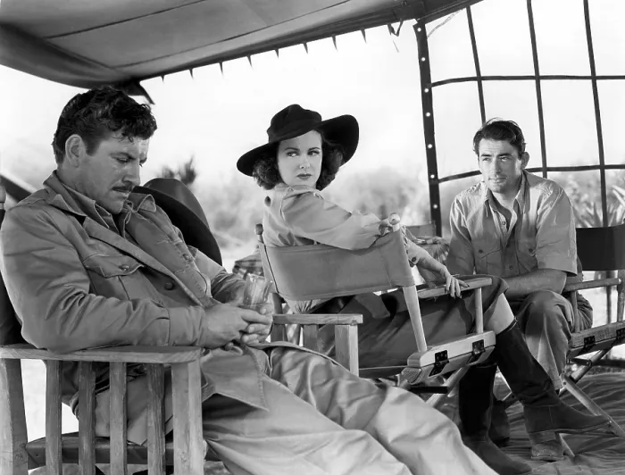 Framed Print : THE MACOMBER AFFAIR, Robert Preston, Joan Bennett, Gregory Peck, 1947 Framed Print : THE MACOMBER AFFAIR, Robert Preston, Joan Bennett, Gregory Peck, 1947