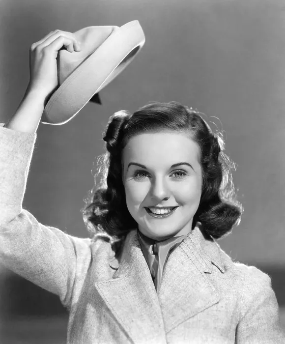 Framed Print : MAD ABOUT MUSIC, Deanna Durbin, 1938