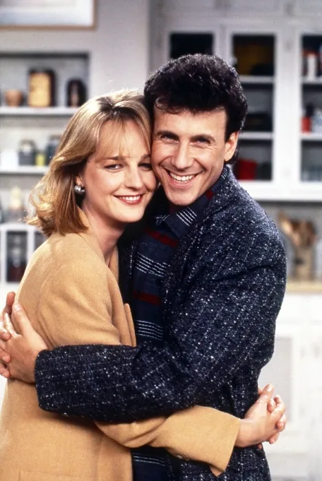 Framed Print : MAD ABOUT YOU, from left: Helen Hunt, Paul Reiser, 1992-2019 Framed Print : MAD ABOUT YOU, from left: Helen Hunt, Paul Reiser, 1992-2019