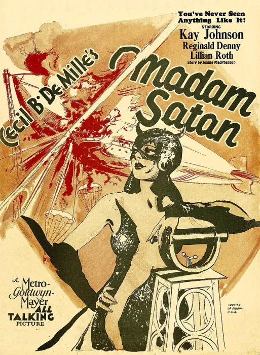 Framed Print : MADAM SATAN, Kay Johnson, window card, 1930