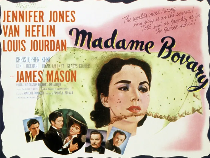 Framed Print : MADAME BOVARY, Jennifer Jones, James Mason, Louis Jourdan, 1949