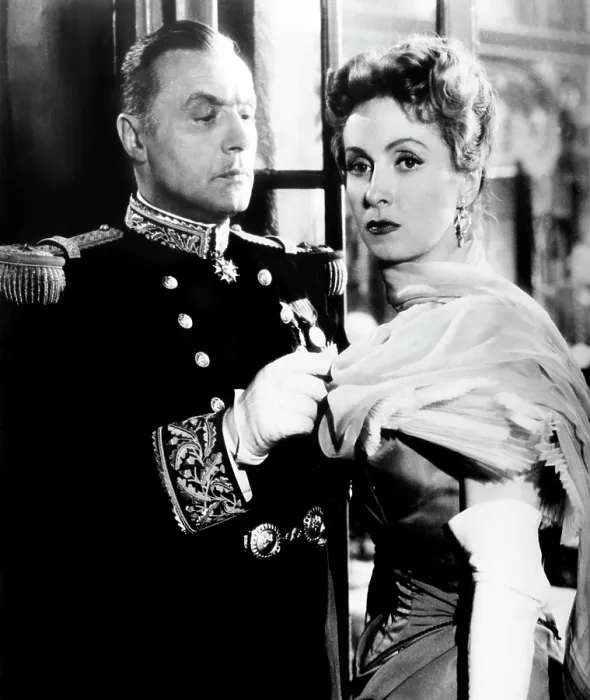 Framed Print : MADAME DE... (aka THE EARRINGS OF MADAME DE...), Charles Boyer, Danielle Darrieux, 1953