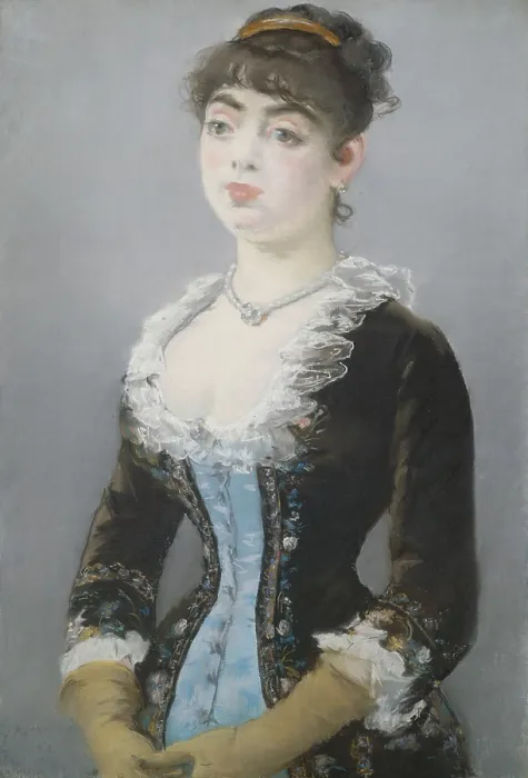 Framed Print : Madame Michel-Levy, by Edouard Manet, 1882, French painting, pastel on canvas. The exact identification of the women is questionable