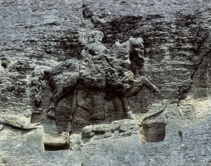 Framed Print : Madara Horeseman. 8th c. BULGARIA. VARNA. Madara. Medieval relief depicting the Bulgar Khan kwnown as the Madara Rider. Sculpture. AISA / Everett Collection**US SALES ONLY** Framed Print : Madara Horeseman. 8th c. BULGARIA. VARNA. Madara. Medieval relief depicting the Bulgar Khan kwnown as the Madara Rider. Sculpture. AISA / Everett Collection**US SALES ONLY**