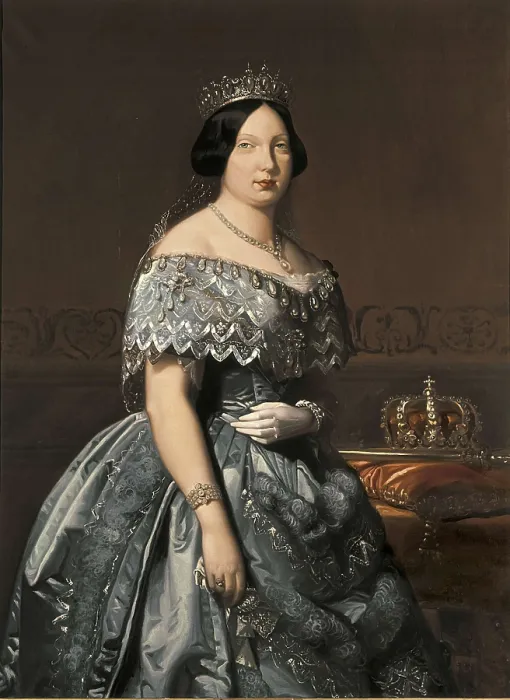 Framed Print : MADRAZO, Federico (1815-1894). Isabella II. Oil on canvas. SPAIN. Madrid. Royal Academy of History. AISA / Everett Collection**US SALES ONLY** Framed Print : MADRAZO, Federico (1815-1894). Isabella II. Oil on canvas. SPAIN. Madrid. Royal Academy of History. AISA / Everett Collection**US SALES ONLY**