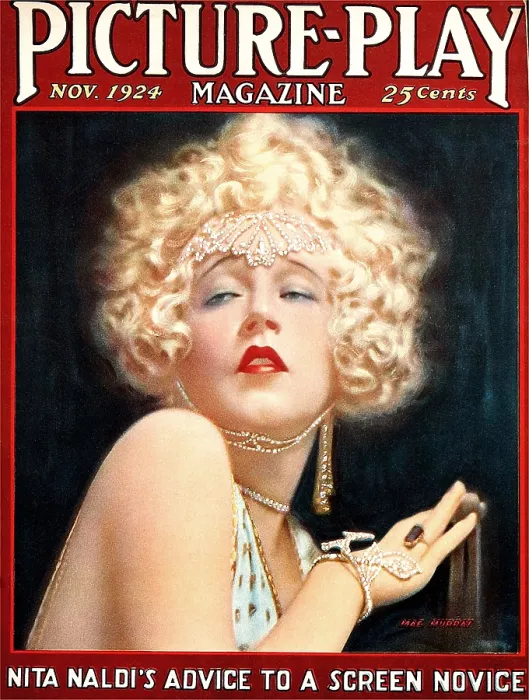 Framed Print : Mae Murray, on the cover of Picture-Play Magazine, November 1924