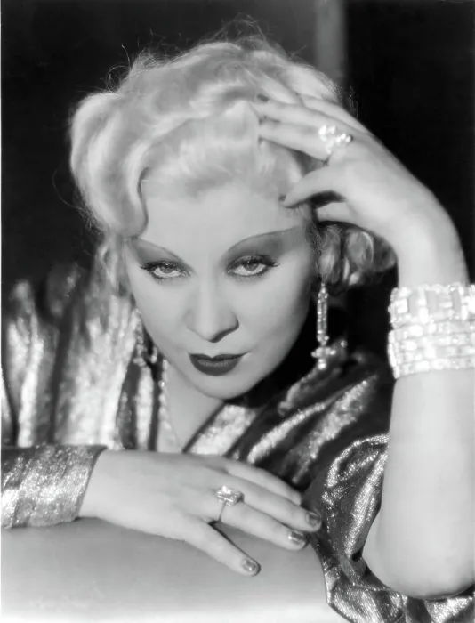 Framed Print : Mae West, portrait, 1930s