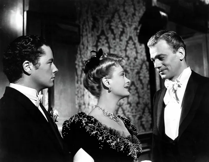 Framed Print : THE MAGNIFICENT AMBERSONS, Tim Holt, Dolores Costello, Joseph Cotten, 1942