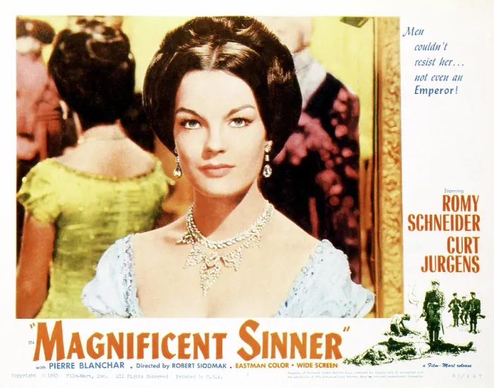 Framed Print : MAGNIFICENT SINNER, (aka KATIA, aka ADORABLE SINNER), Romy Schneider, 1959