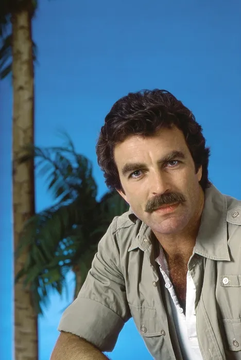 Framed Print : MAGNUM P.I. Tom Selleck, (Season 1), 1980-88