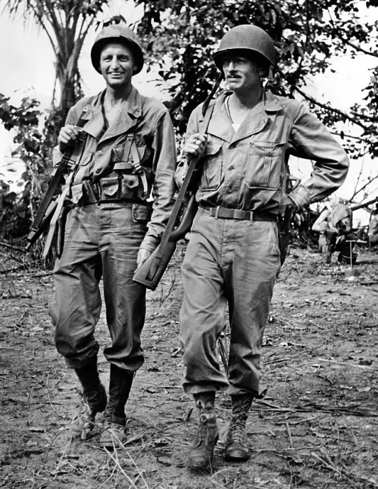 Framed Print : Major Archibald Roosevelt (left) was the son of Theodore Roosevelt and veteran of WW1. With him is Capt