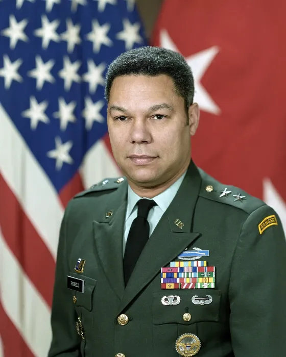 Framed Print : Major General Colin L. Powell. Nov. 21 1984. Photo by:Everett Collection(BSLOC_2011_6_136)