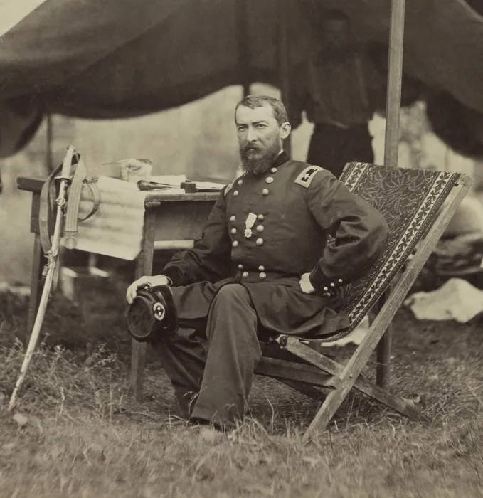Framed Print : Major General Philip Sheridan led the Cavalry Corps of the Army of the Potomac in 1864-65
