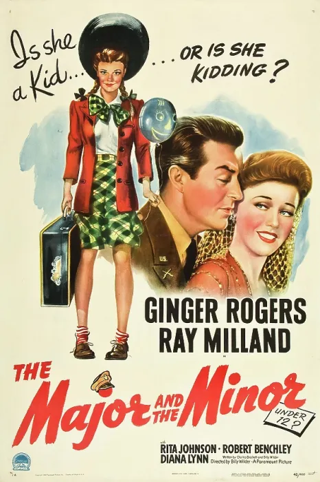 Framed Print : THE MAJOR AND THE MINOR, Ray Milland, Ginger Rogers, 1942 Framed Print : THE MAJOR AND THE MINOR, Ray Milland, Ginger Rogers, 1942