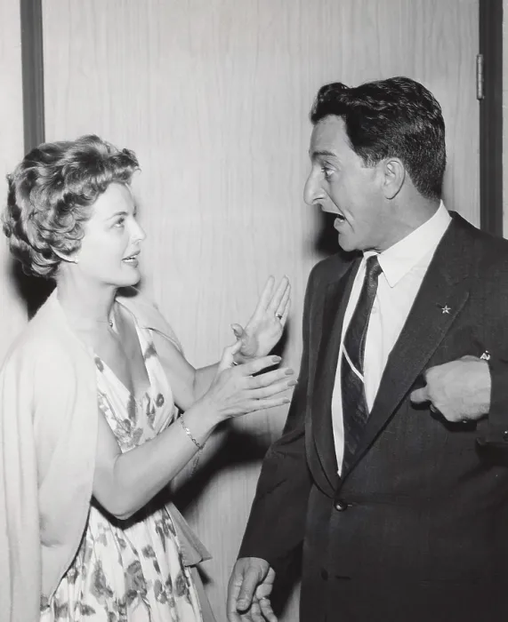 Framed Print : MAKE ROOM FOR DADDY, (aka THE DANNY THOMAS SHOW, from left: Marjorie Lord, Danny Thomas, (1957-1964), 1953-1965