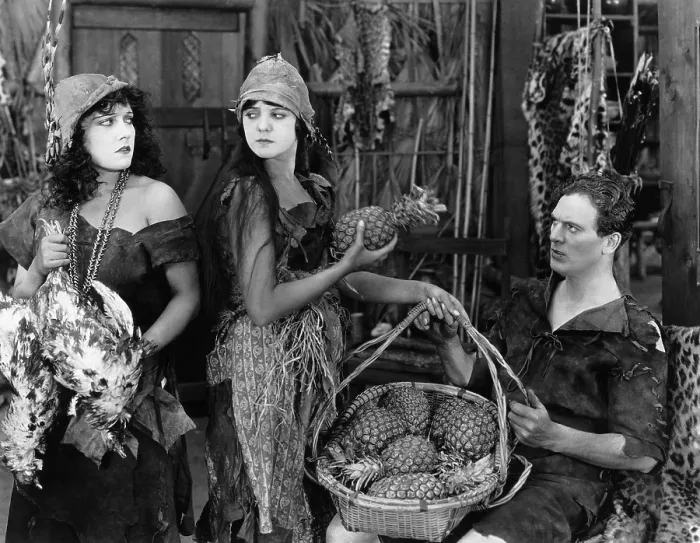 Framed Print : MALE AND FEMALE, Gloria Swanson, Lila Lee, Thomas Meighan, 1919 Framed Print : MALE AND FEMALE, Gloria Swanson, Lila Lee, Thomas Meighan, 1919