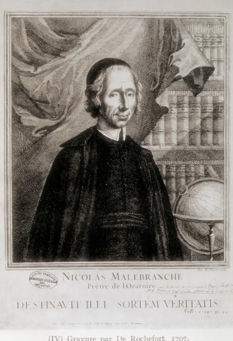 Framed Print : MALEBRANCHE, Nicolas de (1638-1715). Disciple of Descartes. Engraving by Henri de Rochefort. Litography. AISA / Everett Collection**US SALES ONLY** Framed Print : MALEBRANCHE, Nicolas de (1638-1715). Disciple of Descartes. Engraving by Henri de Rochefort. Litography. AISA / Everett Collection**US SALES ONLY**