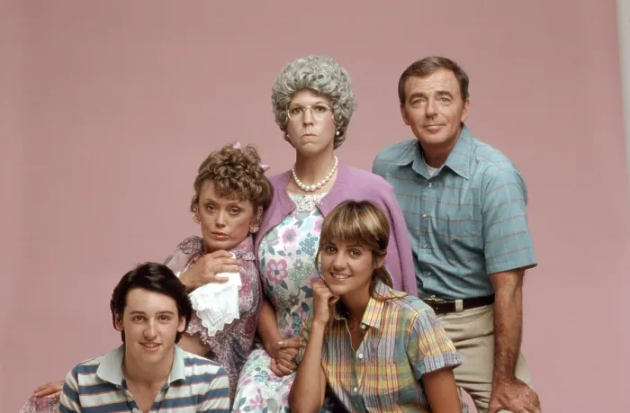 Framed Print : MAMA'S FAMILY, Eric Brown, Rue McClanahan, Vicki Lawrence, Karin Argoud, Ken Berry, 1983-90 Framed Print : MAMA'S FAMILY, Eric Brown, Rue McClanahan, Vicki Lawrence, Karin Argoud, Ken Berry, 1983-90