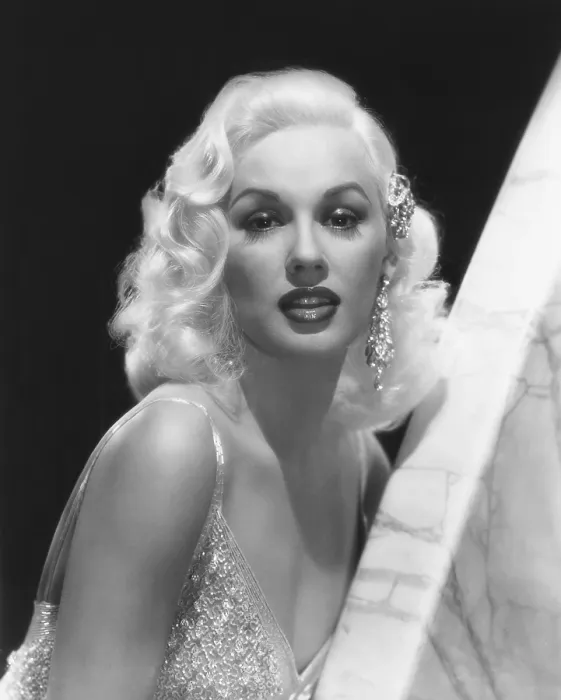 Framed Print : Mamie Van Doren, Paramount portrait, 1957