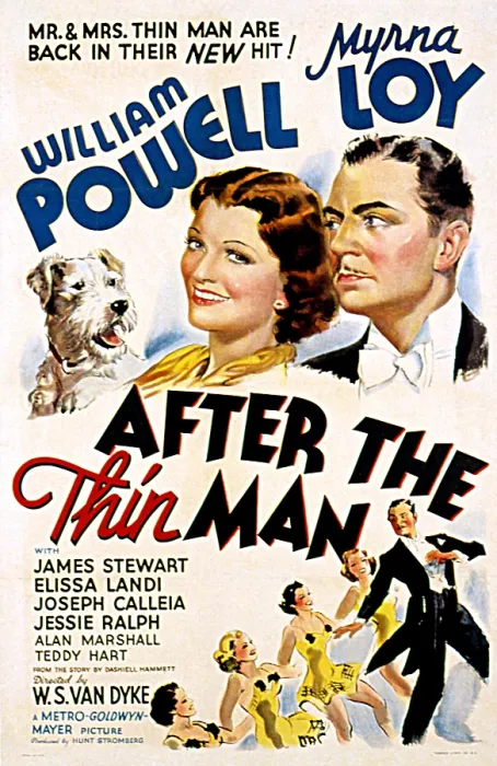 Framed Print : AFTER THE THIN MAN, Asta, Myrna Loy, William Powell, 1936