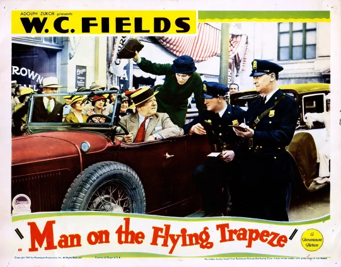 Framed Print : MAN ON THE FLYING TRAPEZE, W.C. Fields, 1935