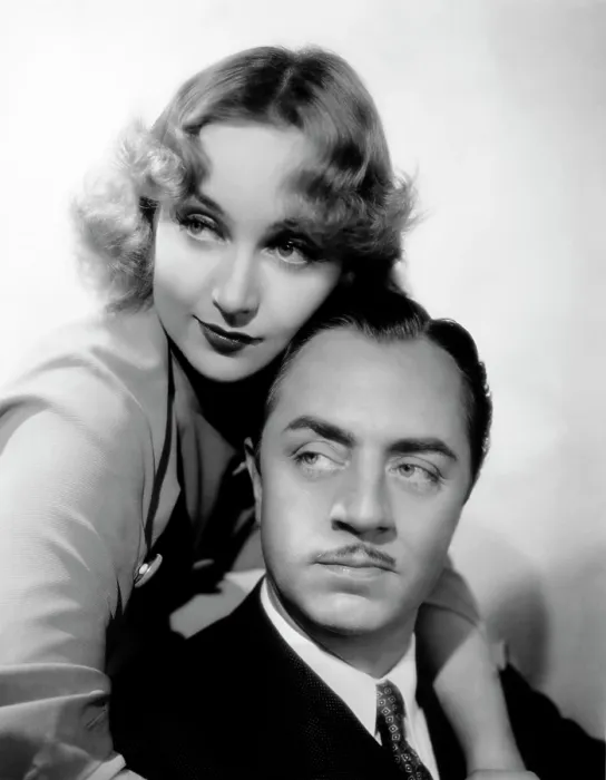 Framed Print : MY MAN GODFREY, Carole Lombard, William Powell, 1936