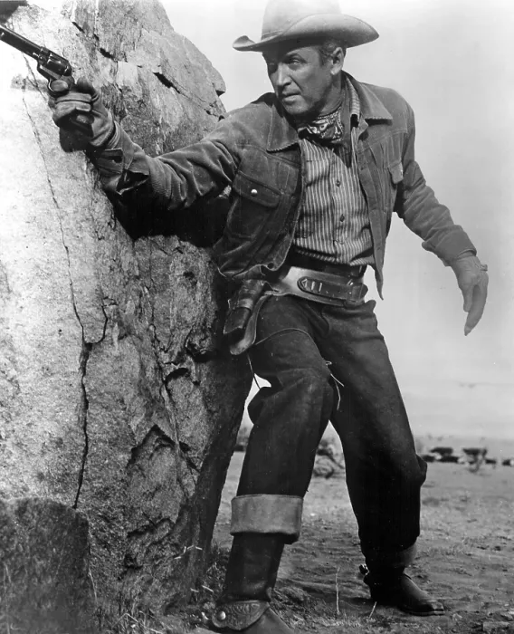 Framed Print : THE MAN FROM LARAMIE, James Stewart, 1955 Framed Print : THE MAN FROM LARAMIE, James Stewart, 1955