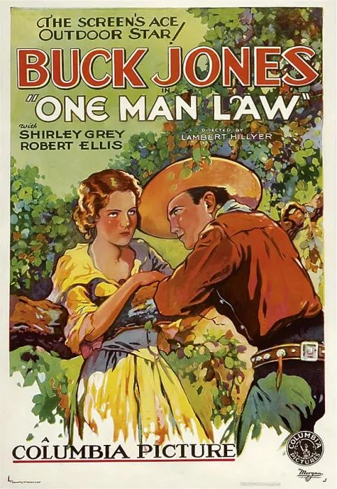 Framed Print : ONE MAN LAW, from left: Shirley Grey, Buck Jones, 1932 Framed Print : ONE MAN LAW, from left: Shirley Grey, Buck Jones, 1932
