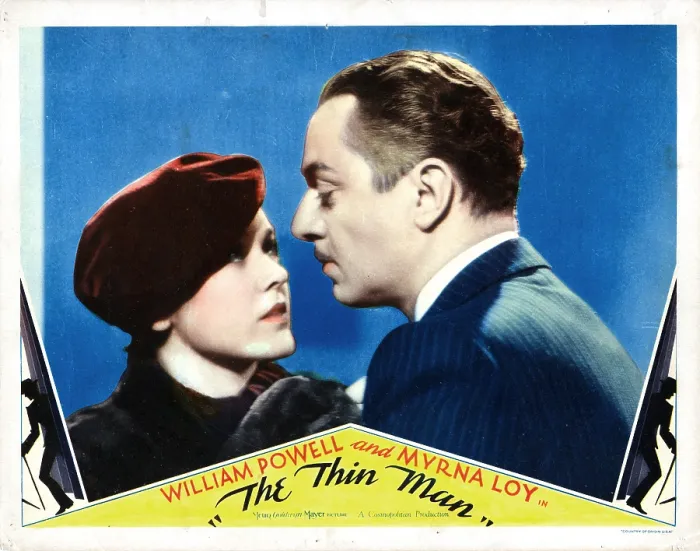 Framed Print : THE THIN MAN, from left, Maureen O'Sullivan, William Powell, 1934 Framed Print : THE THIN MAN, from left, Maureen O'Sullivan, William Powell, 1934