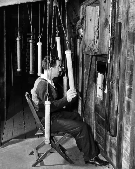 Framed Print : Man manipulating gadgets behind the scoreboard for the World Series, Yankee Stadium, New York City, October 4, 1939.. Courtesy: CSU Archives / Everett Collection Framed Print : Man manipulating gadgets behind the scoreboard for the World Series, Yankee Stadium, New York City, October 4, 1939.. Courtesy: CSU Archives / Everett Collection
