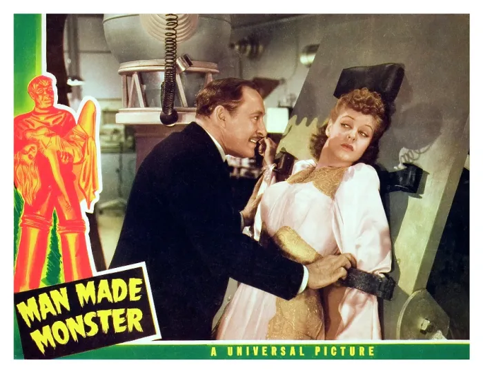 Framed Print : MAN MADE MONSTER, Lionel Atwill, Anne Nagel 1941 Framed Print : MAN MADE MONSTER, Lionel Atwill, Anne Nagel 1941