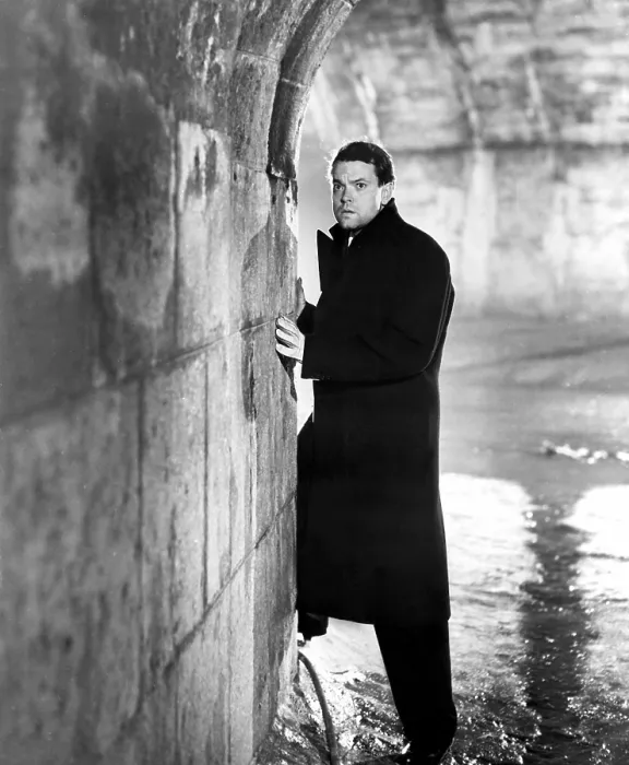 Framed Print : THE THIRD MAN, Orson Welles, 1949