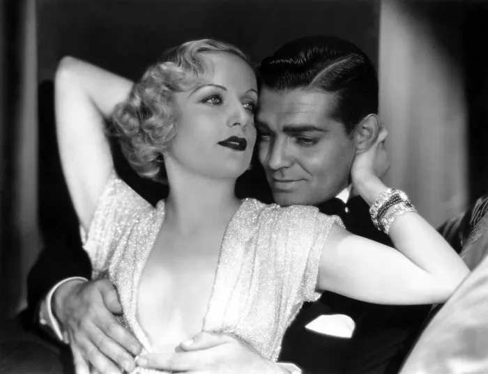 Framed Print : NO MAN OF HER OWN, Carole Lombard, Clark Gable, 1932