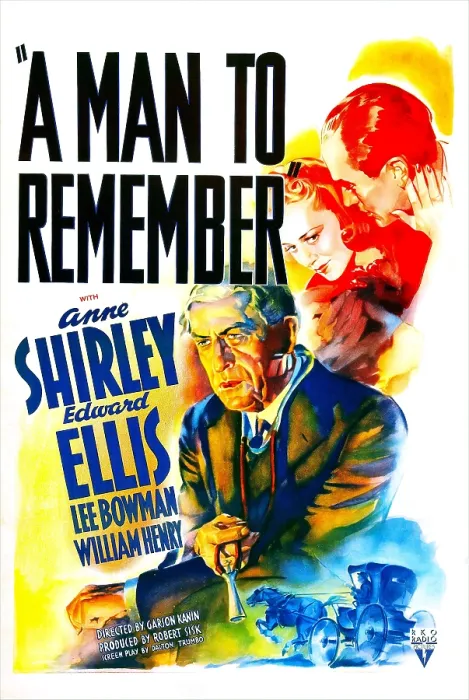 Framed Print : A MAN TO REMEMBER, US poster art, from left: Edward Ellis, Anne Shirley, Lee Bowman, 1938