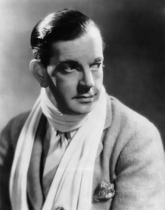 Framed Print : THE MAN WHO KNEW TOO MUCH, Leslie Banks, 1934 Framed Print : THE MAN WHO KNEW TOO MUCH, Leslie Banks, 1934