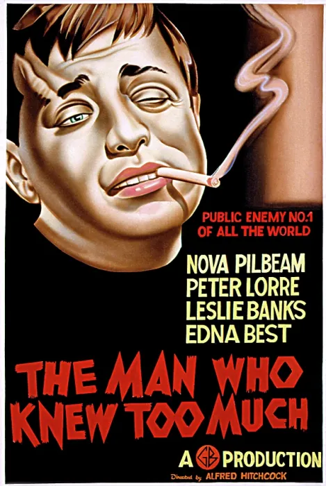 Framed Print : THE MAN WHO KNEW TOO MUCH, Peter Lorre, 1934