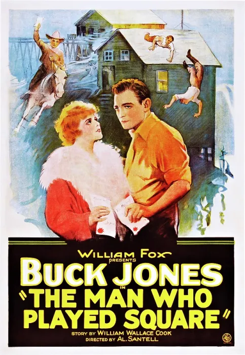 Framed Print : THE MAN WHO PLAYED SQUARE, l-r: Wanda Hawley, Buck Jones on poster art, 1924, TM and Copyright 20th Century Fox Film Corp. All rights reserved. / courtesy Everett Collection Framed Print : THE MAN WHO PLAYED SQUARE, l-r: Wanda Hawley, Buck Jones on poster art, 1924, TM and Copyright 20th Century Fox Film Corp. All rights reserved. / courtesy Everett Collection