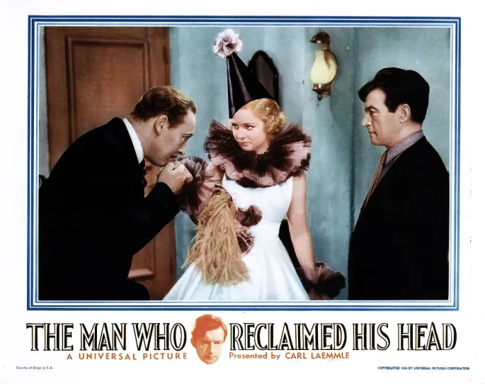 Framed Print : THE MAN WHO RECLAIMED HIS HEAD, from left, Lionel Atwill, Joan Bennett, Claude Rains, 1934 Framed Print : THE MAN WHO RECLAIMED HIS HEAD, from left, Lionel Atwill, Joan Bennett, Claude Rains, 1934