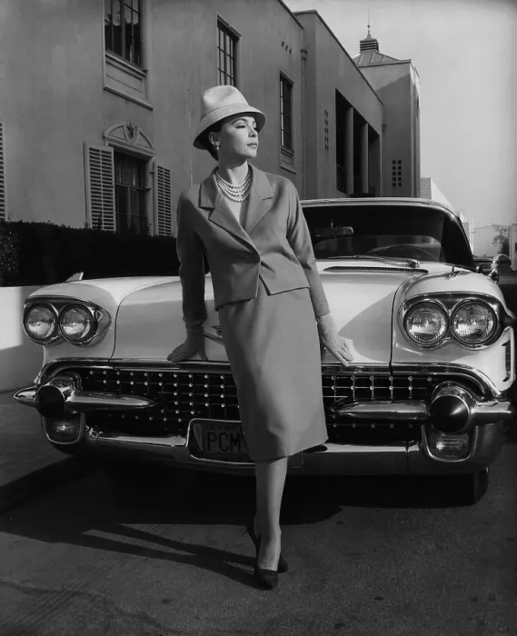Framed Print : THE MAN WHO UNDERSTOOD WOMEN, Leslie Caron, in costume by Charles Le Maire, 1959, TM and Copyright 20th Century-Fox Film Corp. All Rights Reserved