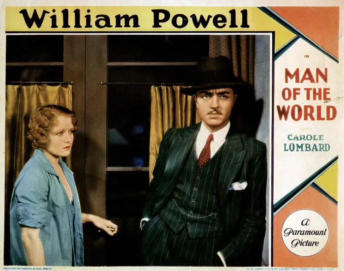 Framed Print : MAN OF THE WORLD, from left, Wynne Gibson, William Powell, 1931