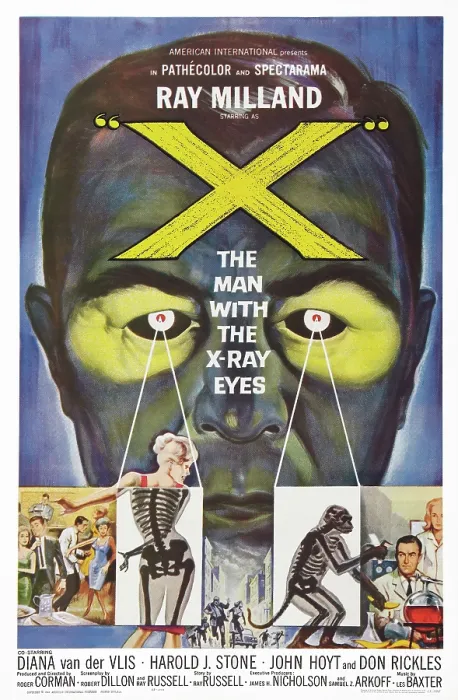 Framed Print : THE MAN WITH THE X-RAY EYES, (aka X-THE MAN WITH THE X-RAY EYES), US poster art, 1963 Framed Print : THE MAN WITH THE X-RAY EYES, (aka X-THE MAN WITH THE X-RAY EYES), US poster art, 1963