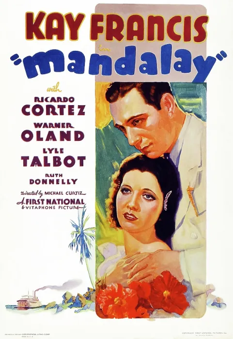 Framed Print : MANDALAY, Kay Francis, Ricardo Cortez, 1934