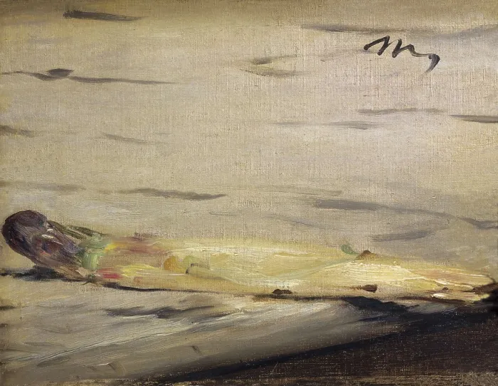 Framed Print : MANET, douard (1832-1883). Asparagus (L'asperge). 1880. Impressionism. Oil on canvas. FRANCE. Paris. Muse d'Orsay (Orsay Museum). AISA / Everett Collection**US SALES ONLY**