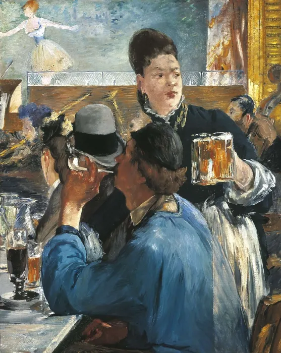 Framed Print : MANET, douard (1832-1883). Corner of a Caf-Concert. ca. 1878. Impressionism. Oil on canvas. UNITED KINGDOM. London. National Gallery. AISA / Everett Collection**US SALES ONLY** Framed Print : MANET, douard (1832-1883). Corner of a Caf-Concert. ca. 1878. Impressionism. Oil on canvas. UNITED KINGDOM. London. National Gallery. AISA / Everett Collection**US SALES ONLY**
