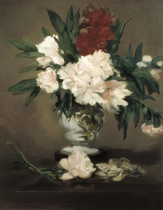 Framed Print : MANET, douard (1832-1883). Peonies in a Vase. 1864. Impressionism. Oil on canvas. FRANCE. Paris. Muse d'Orsay (Orsay Museum). AISA / Everett Collection**US SALES ONLY** Framed Print : MANET, douard (1832-1883). Peonies in a Vase. 1864. Impressionism. Oil on canvas. FRANCE. Paris. Muse d'Orsay (Orsay Museum). AISA / Everett Collection**US SALES ONLY**