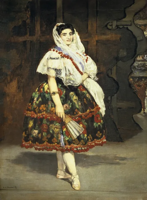 Framed Print : MANET, edouard (1832-1883). Lola de Valence. 1862. Lola Melea, Spanish dancer. Impressionism. Oil on canvas. FRANCE. Paris. Musee d'Orsay (Orsay Museum) Framed Print : MANET, edouard (1832-1883). Lola de Valence. 1862. Lola Melea, Spanish dancer. Impressionism. Oil on canvas. FRANCE. Paris. Musee d'Orsay (Orsay Museum)