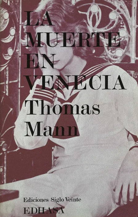 Framed Print : MANN, Thomas (1875-1955). Title page of 'Death in Venice'. Edition printed in Buenos Aires in 1971 by the publishing house Edhasa, translation by Martn Rivas